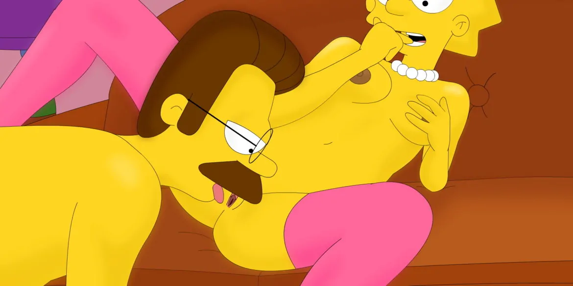 Lisa Simpson Gets Licked by Ned Flanders