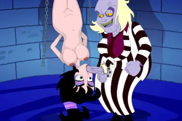 A Leaked BDSM Video of Lydia Deetz and Beetlejuice