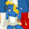 Uncensored Blowjob Video from Smurfette