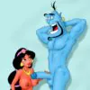 Genie Fucks Jasmine's Face to Grant a Wish