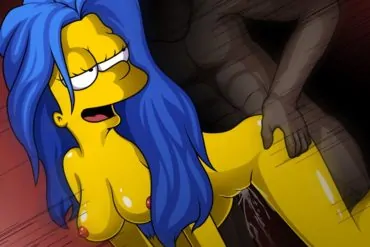 Marge Simpson Loves Interracial Sex